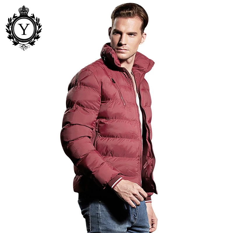 

COUTUDI 2018 Casual Men's Winter Jackets Clothing Ultralight Warm Male Slim Wholesale parkas Hooded Collar Man Outwear Coats XXL