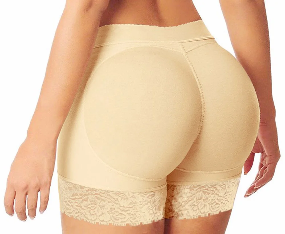 extreme tummy control shapewear Women's Seamless Butt Lifter Padded Shapewear Lace Panties Butt Hip Enhancer Shaper Underwear shapewear for tummy Shapewear