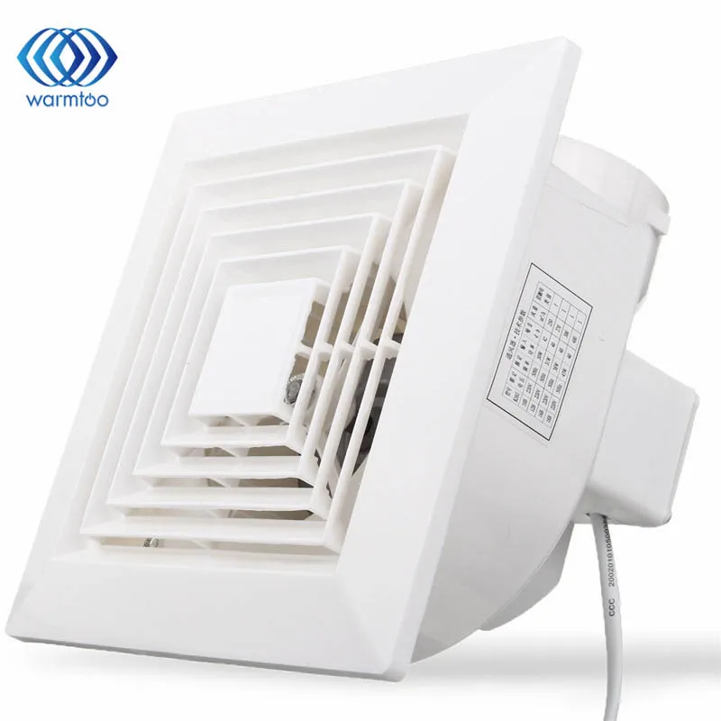 32 w 220 v bianco estrattore ventilatore di scarico ventilatore finestra parete cucina bagno wc