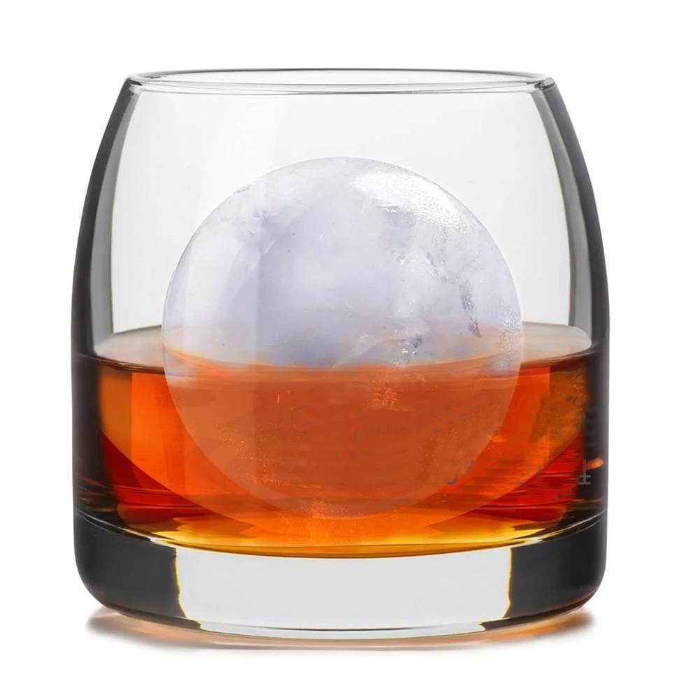 1pc Whiskey Cocktail Ice Cube Ball 4 Large Sphere Mold Silicone Ice Ball Maker Large Ice Ball
