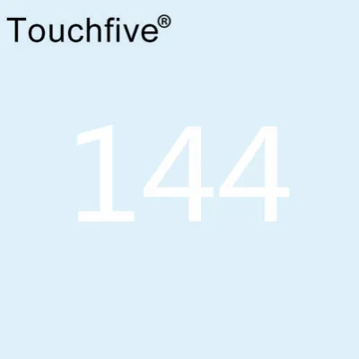 144 TOUCHFIVE опционально цвет соответствия искусство маркеры Кисть ручка эскиз на спиртовой основе маркеры двойная головка манга ручки для рисования товары для рукоделия - Цвет: 144