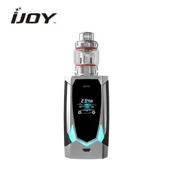 Электронные сигареты оригинал Ijoy Avenger 270 234 Вт поле Mod голос Управление с сетки катушки Мститель Sub Ом бак RBG светодио дный свет