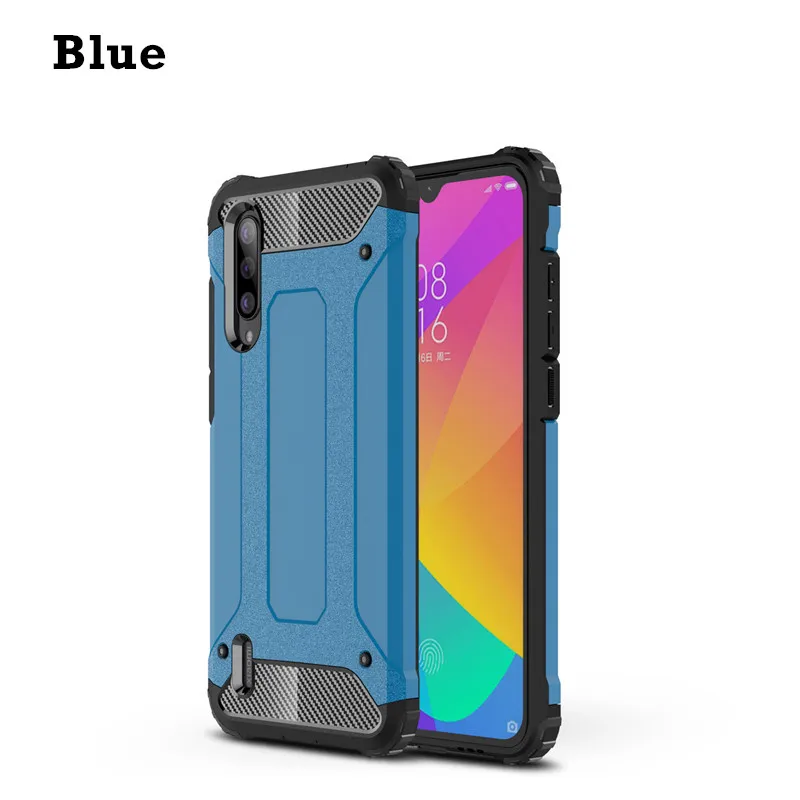 xiaomi leather case case PDGB Tough Case For Xiaomi Mi 9 SE A3 Lite Redmi 6A 7A Note 6 7 8 Pro Global Armor Protective Cover Silicone Hybrid Shell Case xiaomi leather case case