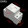 1pc 2P 63A 220V Din Rail Self Recovery Automatic Reconnect Over & Under Voltage Lightening Protection Protective Protector Relay ► Photo 2/6