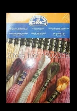 

DMC Embroidery Floss thread Color Chart / Cross Stitch Thread Color Chart Map Book