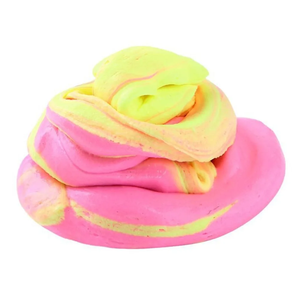 

DIY Modeling Clay Colorful Fluffy Foam Slime Putty Stress Relief Magic Slime Sludge Cotton Mud Children Adult Anti-stress Toys