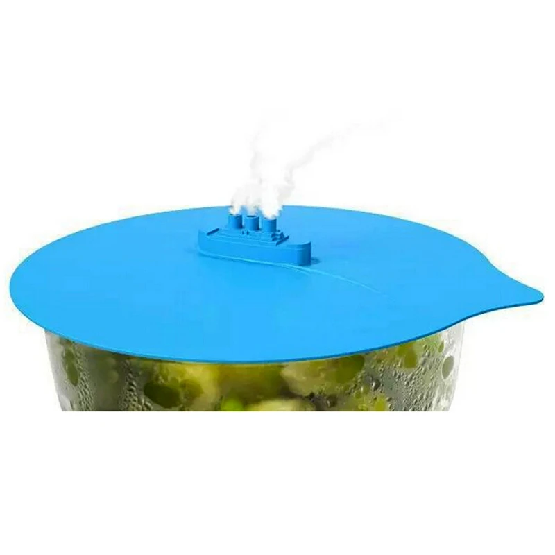 Hot Sale Multiuseful Silicone Steam Lid Steam Ship Steamer Lid Nonelty