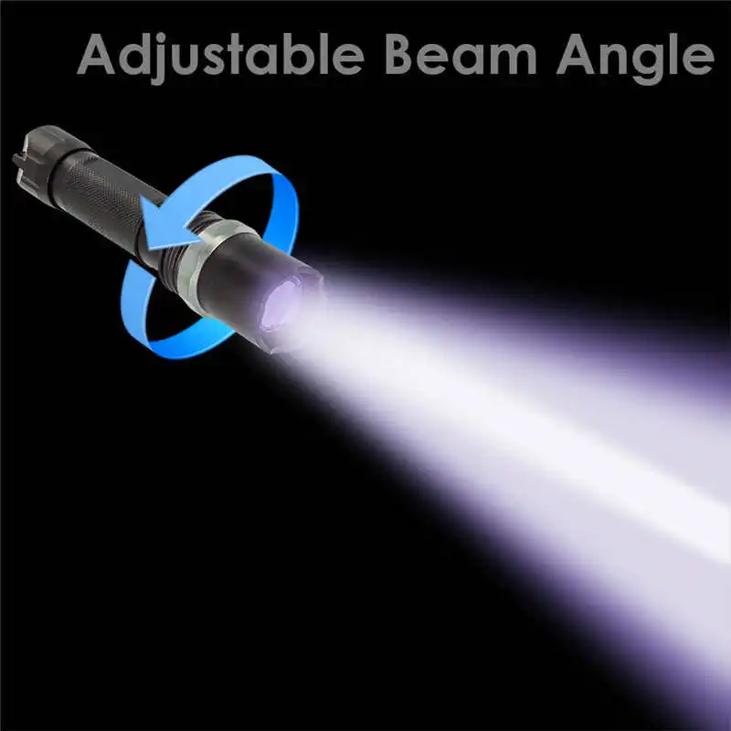 Powerful led flashlight Tactical Police Heavy Duty 3W LED Rechargeable Flashlight lanterna led bike by 18650aaa battery #3o4 (9)