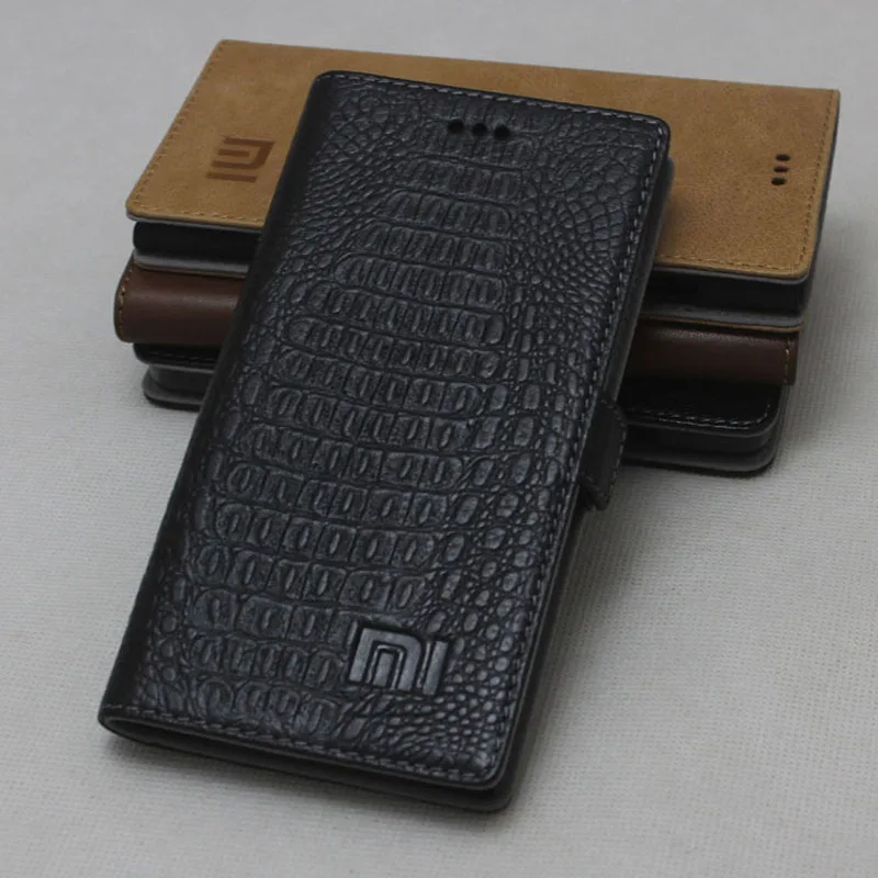 

Genuine Case for xiaomi redmi note 4 global Version Leather Case Flip Cover for xiaomi redmi note 4 Book Style Cover