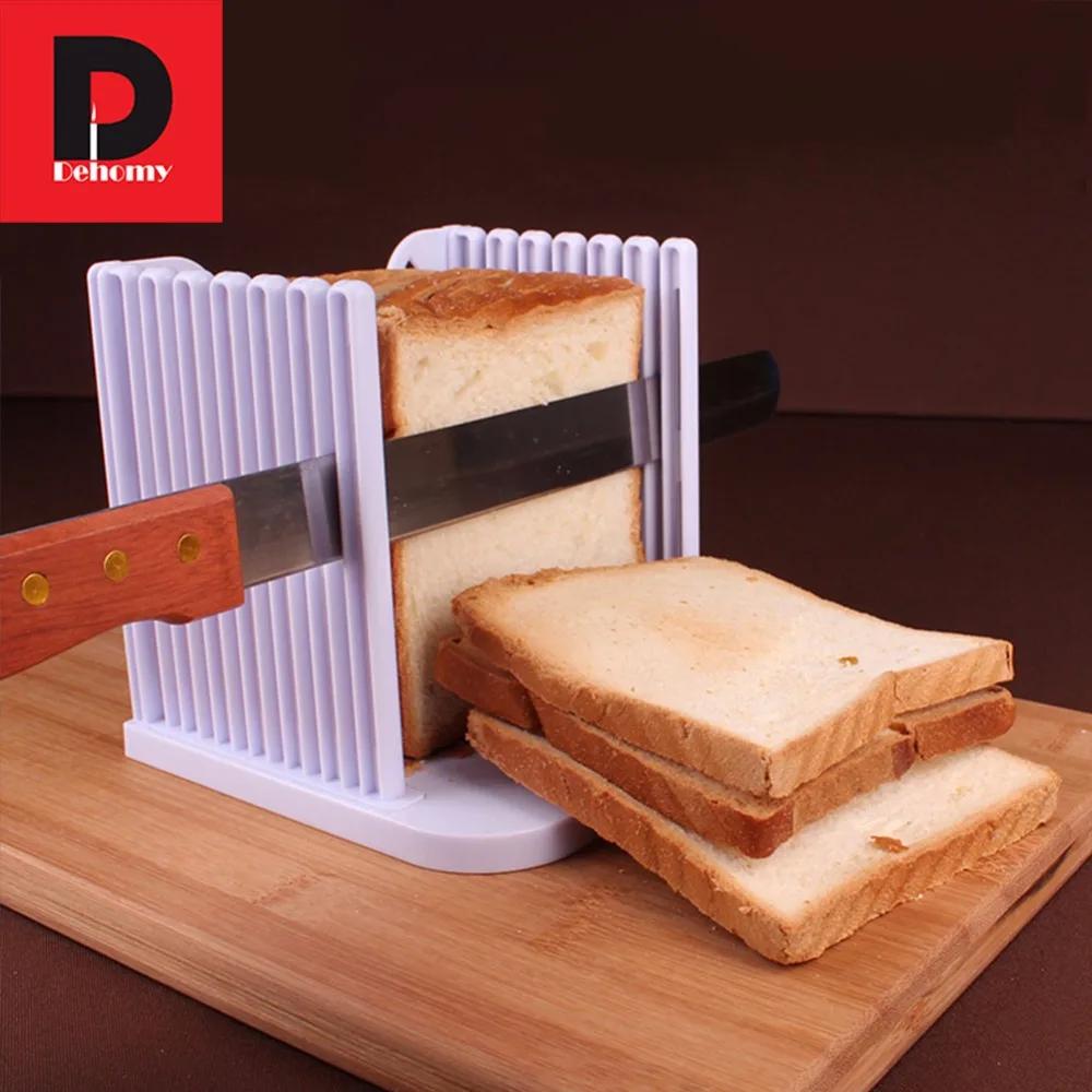 Dehomy Manual Slicers Toast bread cutter Plastic ABS Baking tools Cake