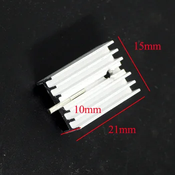 

Heat sink 21 * 15 * 10MM (with pin) TO-220 transistor and other special high-quality radiator 5pcs/lot