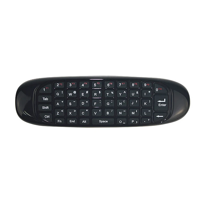 

C120 2.4G air mouse Rechargeable Wireless remote control Keyboard for Android TV Box Computer Russian English Arabic Spanish