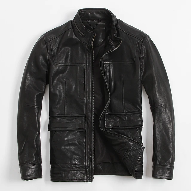 Aliexpress.com : Buy Men's Leather Jacket Jacket Army Section from ...