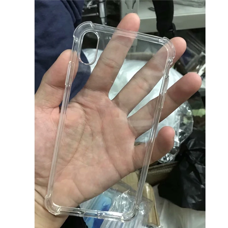 

Чехол с воздушной подушкой для iPhone Xs Max Xr, 10 шт., Ультрапрозрачная мягкая задняя крышка из ТПУ