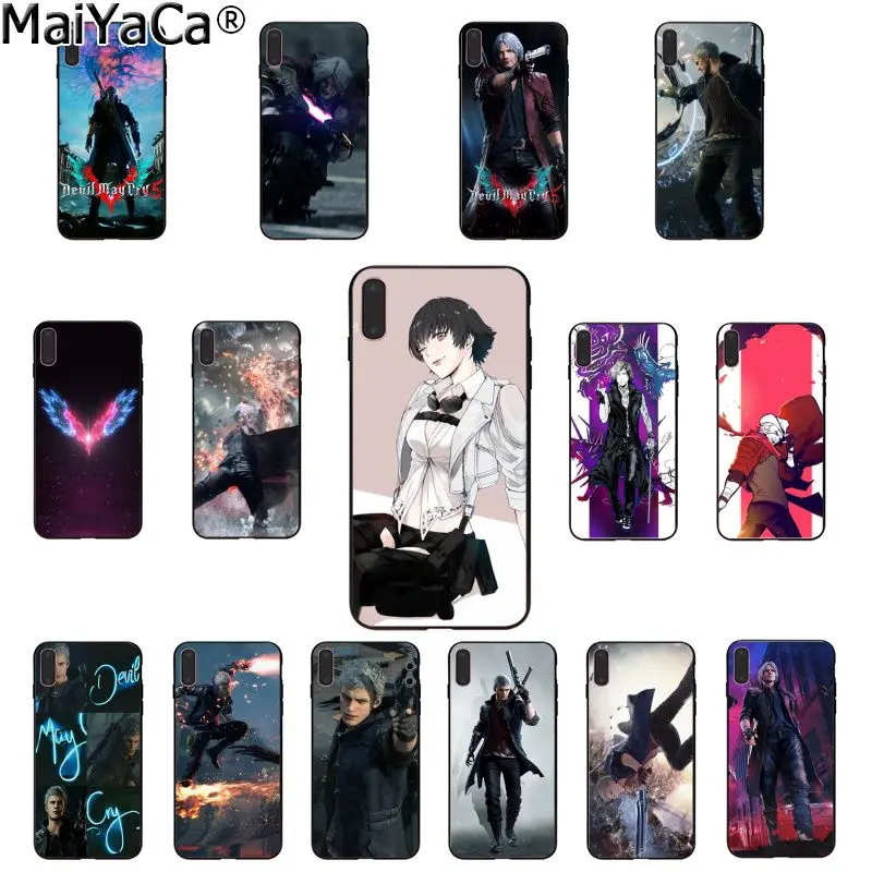 

MaiYaCa devil may cry 5 Custom Photo Soft Phone Case for Apple iPhone 8 7 6 6S Plus X XS MAX 5 5S SE XR Mobile Cover