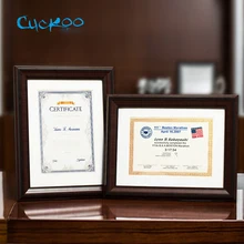 Классический минималистский 210*297 мм A4 рамки плаката для настенная подвесная деревянная фоторамка сертификата доверенность многофункциональная