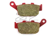 Motorcycle parts Brake Pads Fit HONDA XRV 750 P/R/S/T/V/W/X/Y Africa Twin 1994-2003 Rear OEM Red Ceramic Composite Free shipping