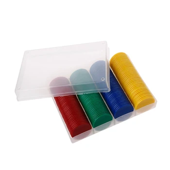 

1 Set / 160Pcs Plastic Bingo Chips Markers For Bingo Game Counters Games Education Tools High Quality ABS NoEnName_Null