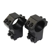 2 предмета/партия высокий профиль для прицел кольцо 25.4 мм 1 ''и 11 мм ласточкин хвост рельсы Охота Аксессуары