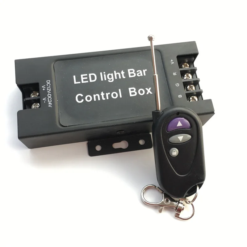 12v/24v Car Led light bar switch RF Remote control DRL Daytime running light Wireless strobe Warning flasher controller
