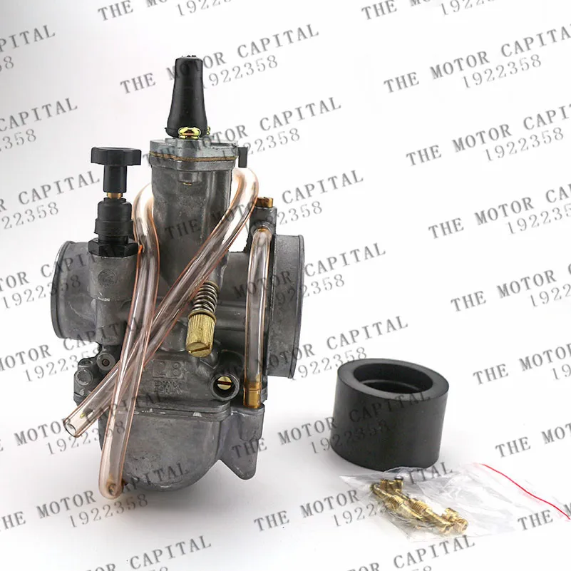 28 мм Carb PWK24 Карбюратор с power jet для косо 2 или 4 ход мотоциклетные мопедов Грязь Яма велосипед