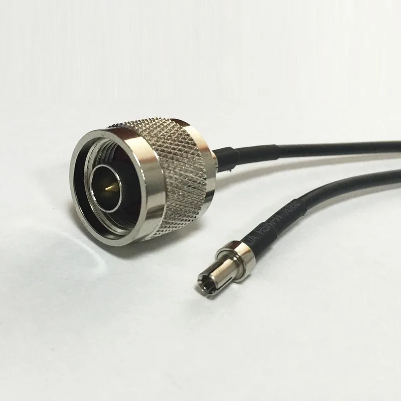 New Wireless Modem Wire N Male Plug To TS9 Male Plug Connector RG174