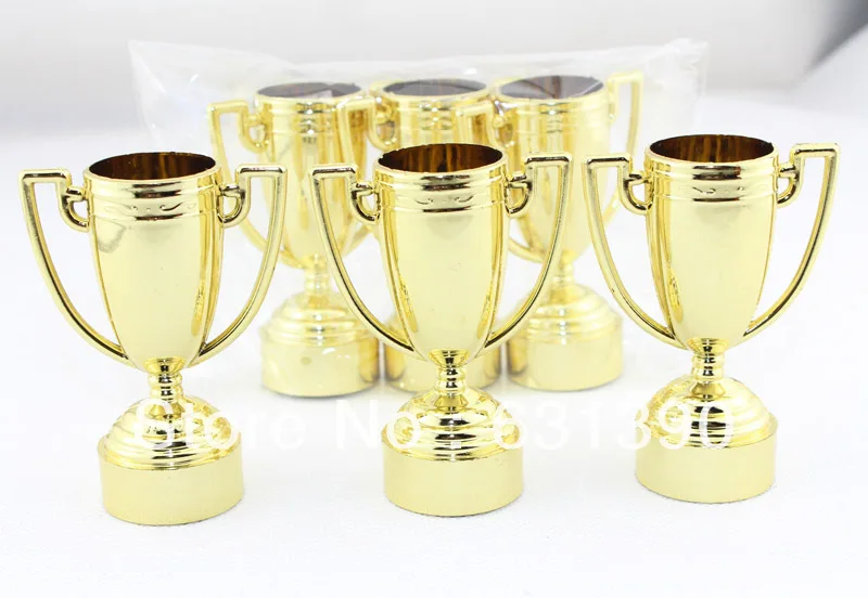 free shipping Plastic goldenTrophy Cup Craft Souvenir Trophy Cup Prize