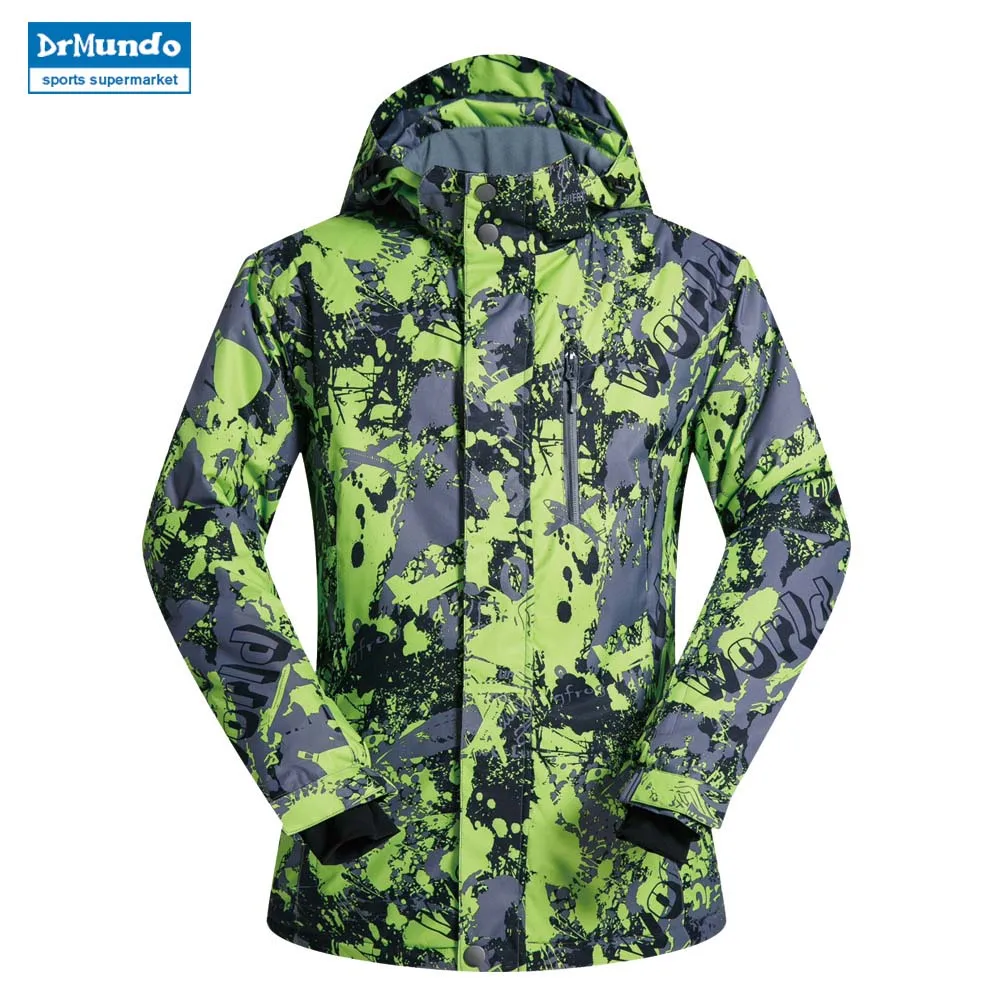 

Ski Jacket Men New Windproof Waterproof Breathable Thicken Snow Coat Male Winter Wear -30 Degree Snowboard Ski Jackets Brands