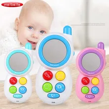 Детские английские музыкальные звуковые телефонные игрушки, ролевые мобильные телефоны, Детские смартфон, обучающие игрушки для детей, игрушка для телефона, подарок