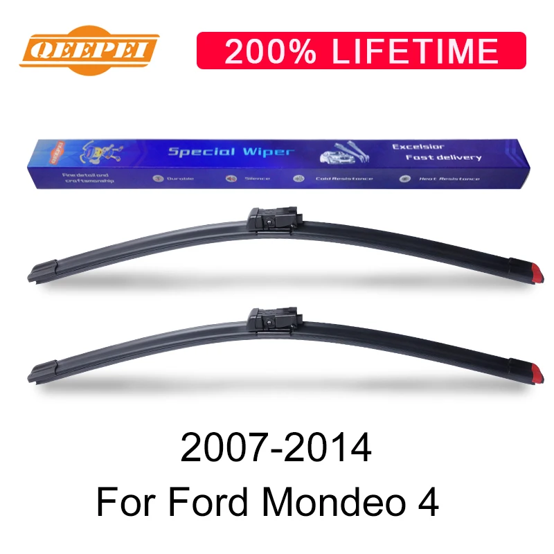 QEEPEI Windshield Wipers Blade For Ford Mondeo 4 2007-2014 26''+19''Car Accessories For Auto Rubber Windscreen Wiper CPC112-1 QEEPEI Windshield Wipers Blade For Ford Mondeo 4 2007-2014 26''+19''Car Accessories For Auto Rubber Windscreen Wiper CPC112-1