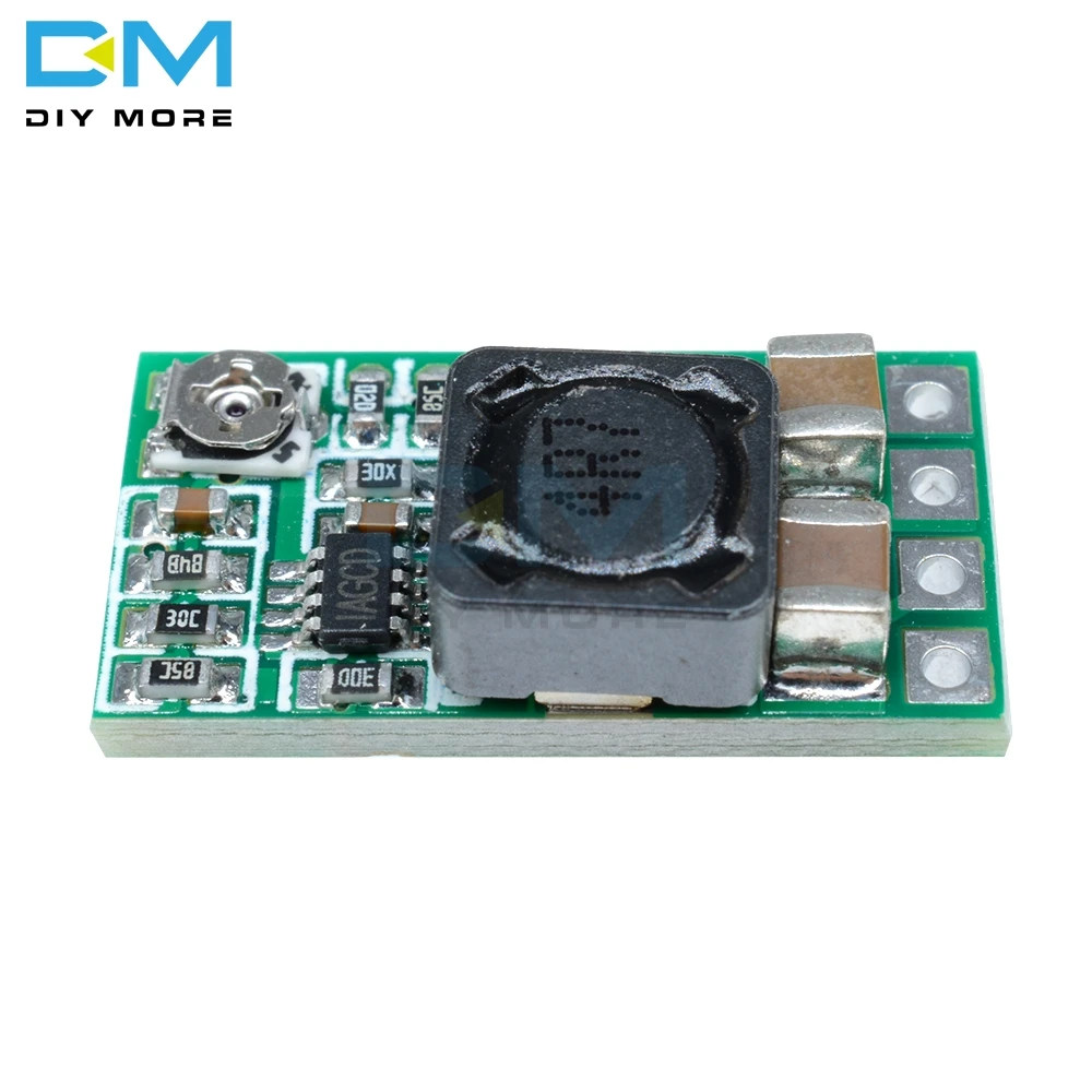 Mini DC 12 24V To 5V 3A Макс понижающий модуль питания преобразователь напряжения