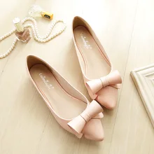 Лидер продаж; Новинка; женская обувь на плоской подошве в Корейском стиле; женская обувь из искусственной кожи; сезон все сезоны; женская обувь; туфли-лодочки; элегантная Милая обувь с острым носком