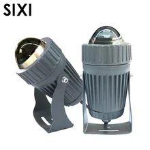 X10 Светодиодная лампа для наружного освещения прожекторы большие линзы прожекторы водостойкие настенный светильник-бра для гостиницы луч света 10 Вт AC85-265V R+ G B луч света