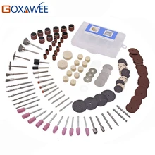 141 шт. абразивные инструменты для Dremel, роторный инструмент, набор аксессуаров, подходит для Dremel, сверла, шлифовки, полировки, Dremel, аксессуары