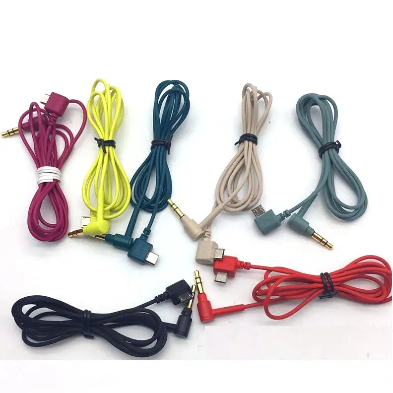 Replacement Audio Cable Cord Line For Sony MDR-EX750BT WI-1000X WI-H700 In  Ear Wireless Headphone Earphone Cables Line