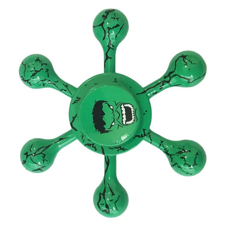 Тип Fidget Spinner Мстители супер герой Халк ведом Человек паук Железный человек