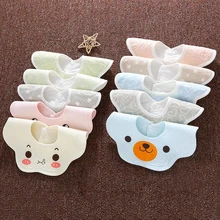 Детские слюнявчик для новорожденных, водостойкие Слюнявчик с цветочным рисунком, бандана CBM003