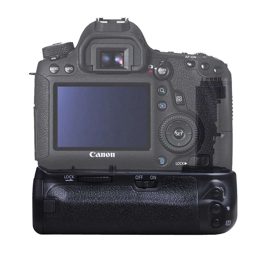 PowerTrust BG-E13 батарейный блок для Canon EOS 6D DSLR камера работает с LP-E6 батареей или 6X AA батареями