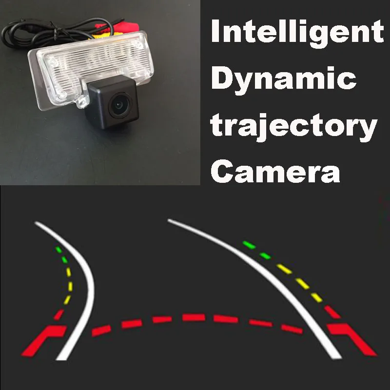 Thehotcake провода/беспроводной автомобиль интеллектуальная обратная траектория треков камера заднего вида для Nissan Teana J31 J32 L33 2003