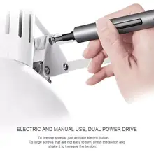 Wowstick 1F Plus корпус электрической отвертки или ее аксессуары аккумуляторная батарея и 3 светодиодный светильник