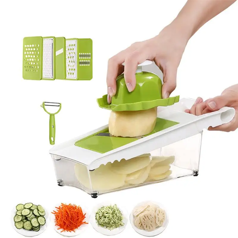 9 шт. кухонные принадлежности фрукты Slicer Ножи Еда v ремень нож для нарезки чистки