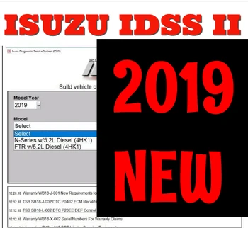 

For Isuzu Diagnostic Service System (IDSS) II [2019]+license for install on many computers