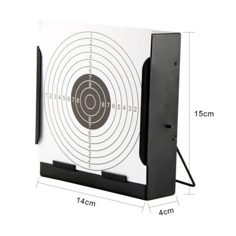 1 Pc New 14cm Card Funnel Target Holder Pellet High Quality Trap Targets For Air Rifle/Airsoft Shooting Paintball Accessory