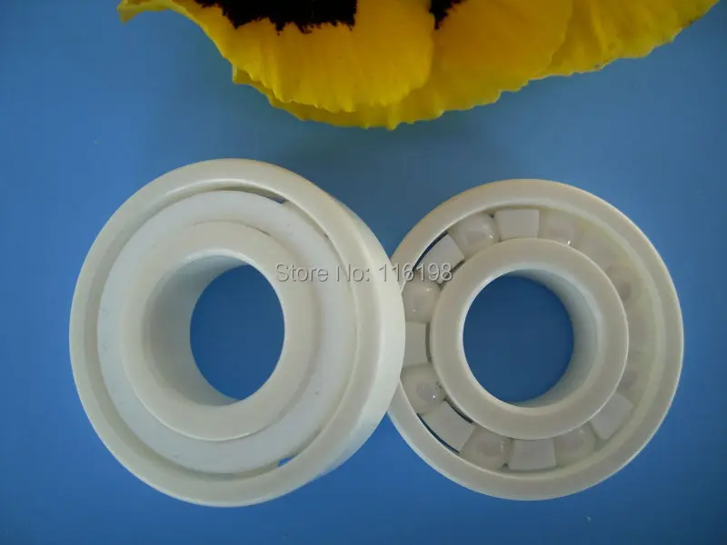 

6201 full ZrO2 ceramic deep groove ball bearing 12x32x10mm