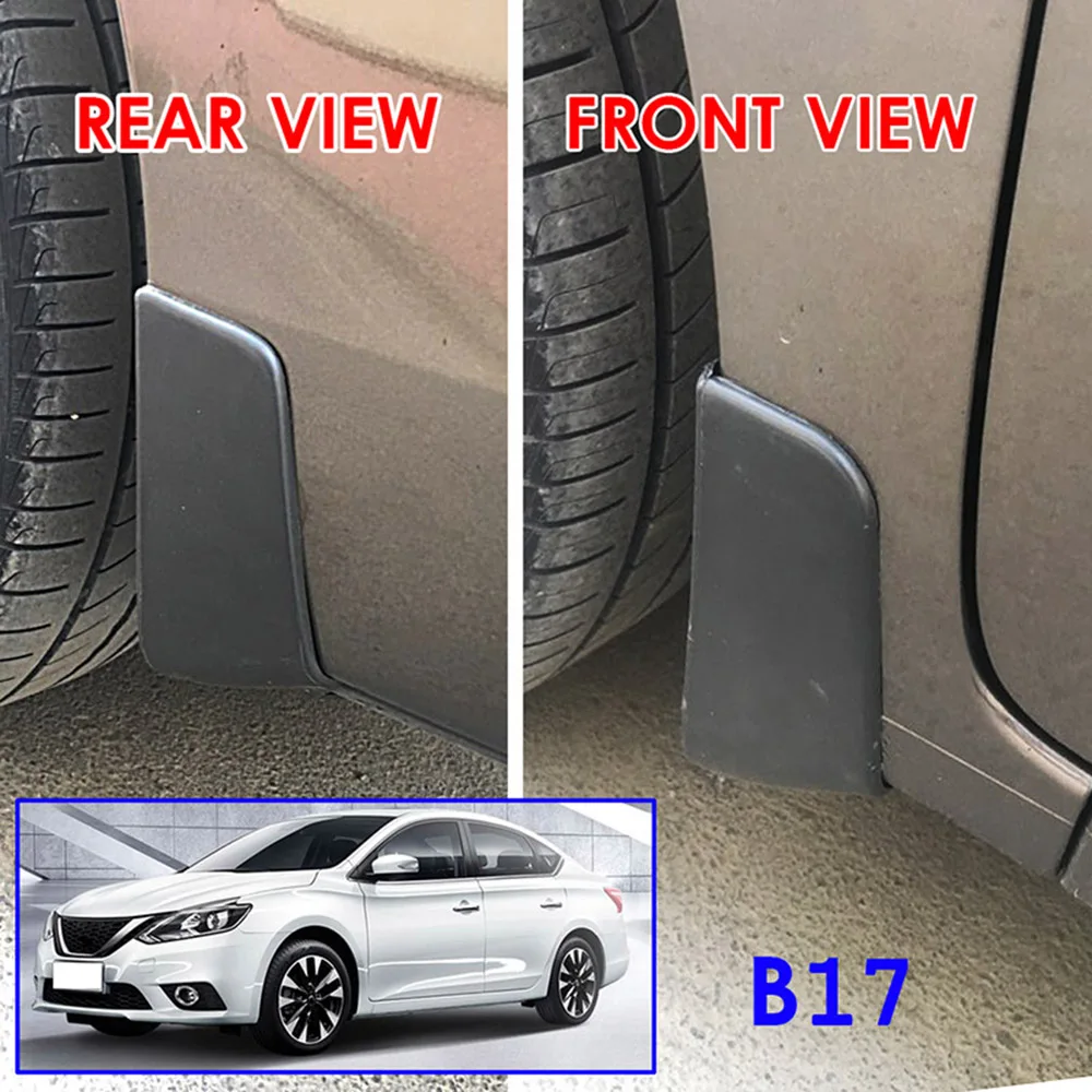 Набор автомобильных брызговиков для Nissan Sentra Sylphy B17 Pulsar Sedan 2013 2018 Брызговики крыло