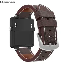 HIPERDEAL роскошный кожаный ремешок для Garmin Vivoactive ацетат Смарт часы БЫСТРОРАЗЪЕМНАЯ застежка Смарт аксессуары браслет BAY15