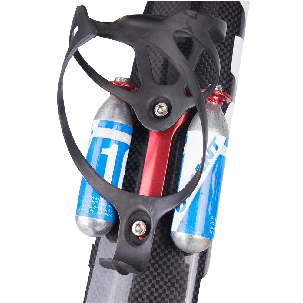 Велосипедный мини-кронштейн для насоса, держатель СО2 картриджа 9,7 г для дорожного велосипеда, держатель для бутылки с водой, запчасти для велосипеда, Сверхлегкий, 2 цвета