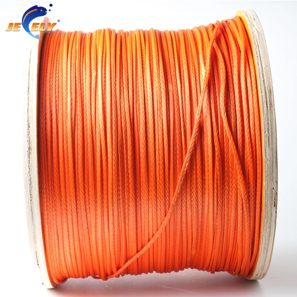 Jeely 10 м 2000 фунтов uhmwpe волоконная оплетка плоская катушка для спиннинга 2 8 мм 16
