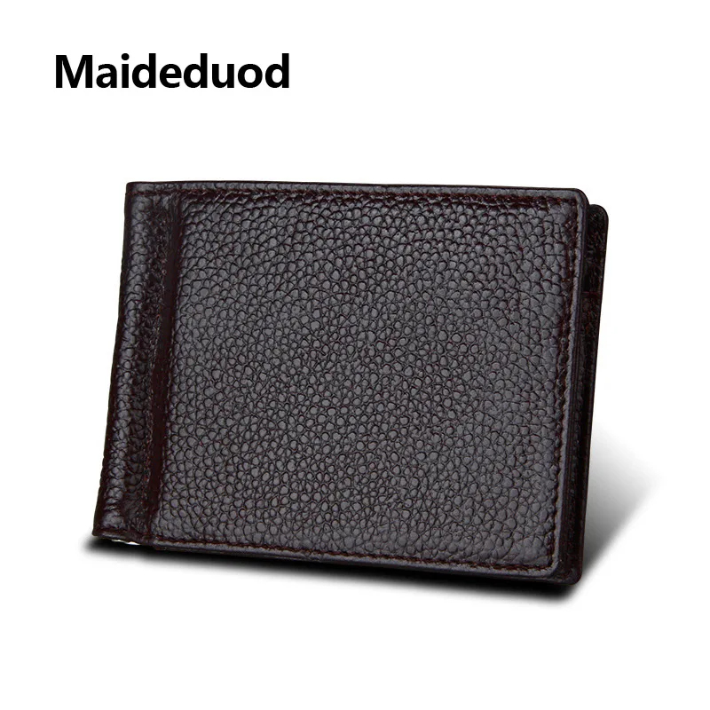 

Кошелек Maideduod из кожи Крейзи Хорс с несколькими отделениями для карт, повседневный Модный популярный кошелек в стиле ретро