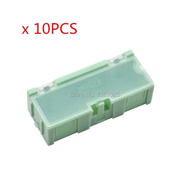 Бесплатная доставка 10 шт. x #2 зеленый конденсатор резистор SMT Электронных компонентов Мини ящик для хранения практические ювелирные